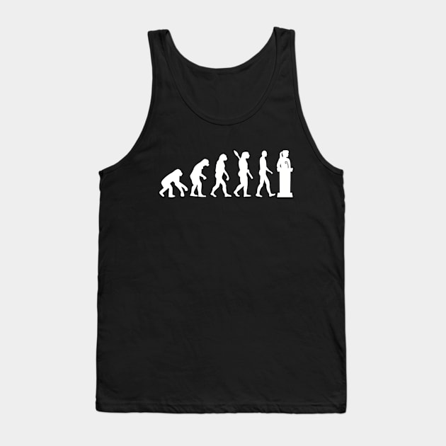 Politician evolution Tank Top by Designzz